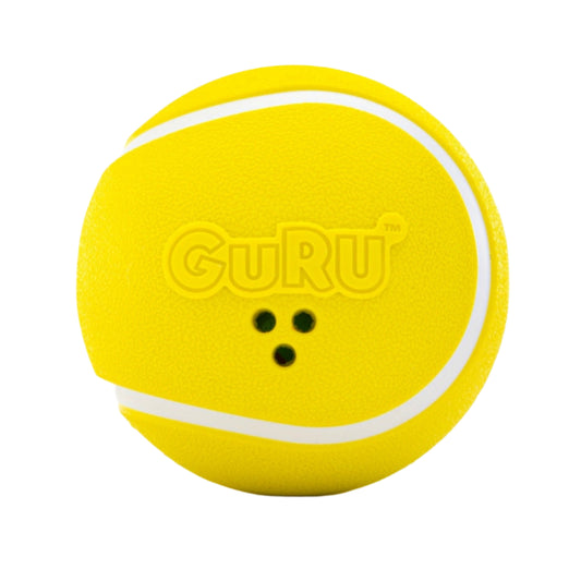 GURU Giggling Tennis Ball Dog Toy 1ea/LG