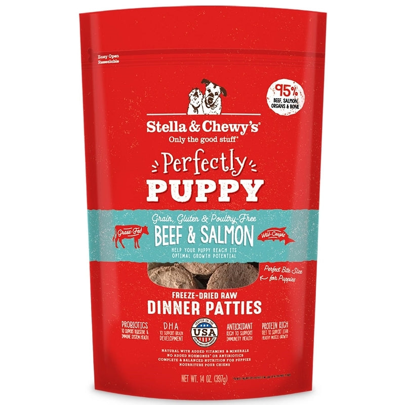Stella and Chewy's Dog Freeze Dried Puppy Beef Salmon