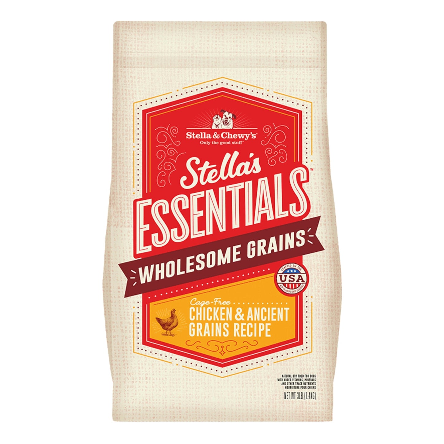 Stella & Chewy's Dog Essential Chicken & Ancestral Grains