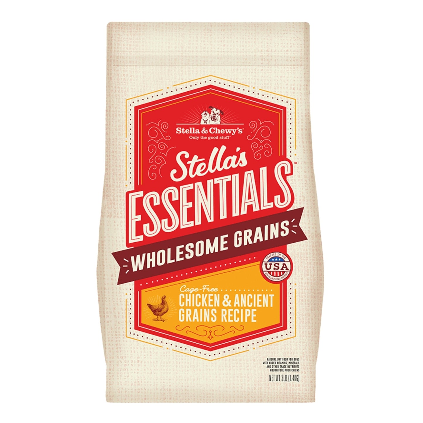 Stella & Chewy's Dog Essential Chicken & Ancestral Grains