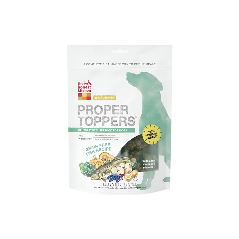 The Honest Kitchen Dog Proper Topper Grain Free Fish