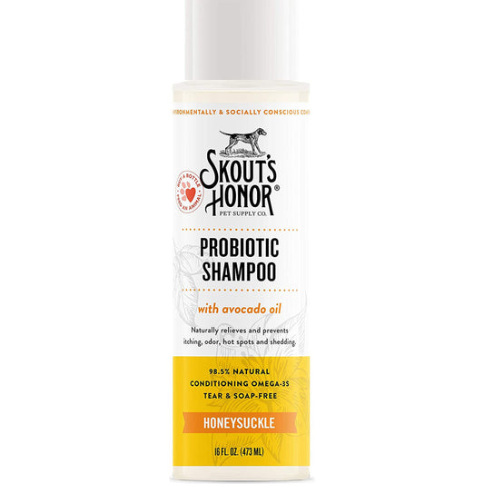 Skouts Honor Dog Shampoo Honeysuckle 16oz.