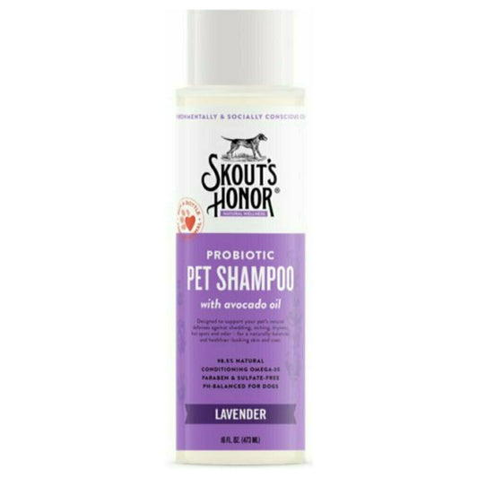 Skouts Honor Dog Shampoo Lavender 16oz.
