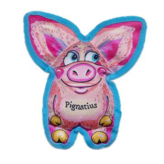 Fuzzu Pignatius Dog Toy Durable and Fun Plush Chew Toy for Dogs