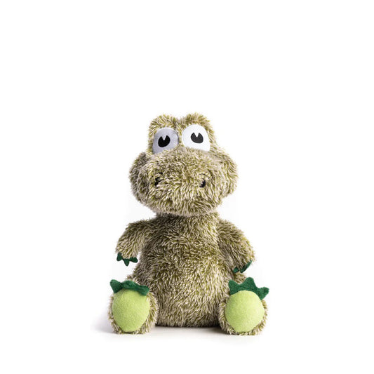 Fabdog Fluffy Alligator Plush Dog Toy for Fun and Comfort