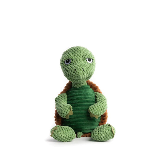 Fabdog Floppy Turtle Plush Dog Toy – Durable and Fun Squeaky Chew Toy for Pets