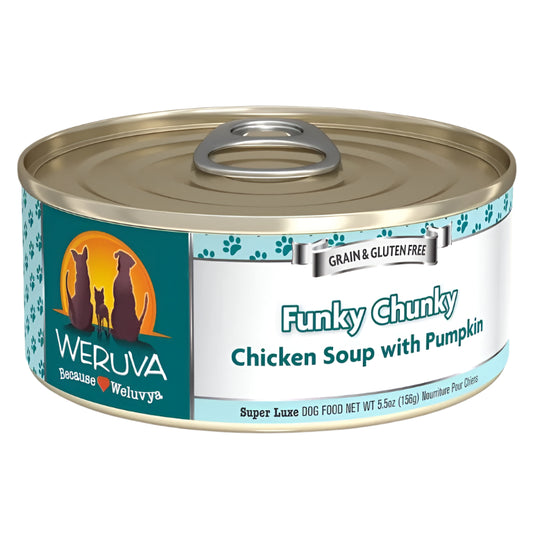 Weruva Dog Funky Chunky Chicken Soup with Pumpkin