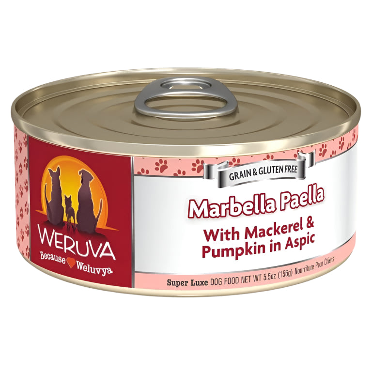 Weruva Dog Marbella Paella with Mackerel and Pumpkin in Aspic