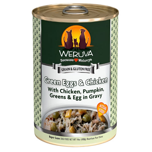 Weruva Dog Green Eggs and Chicken with Chicken, Pumpkin, Greens and Egg in Gravy