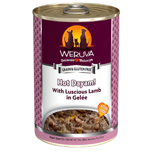 Weruva Dog Hot Dayam! with Luscious Lamb in Gele