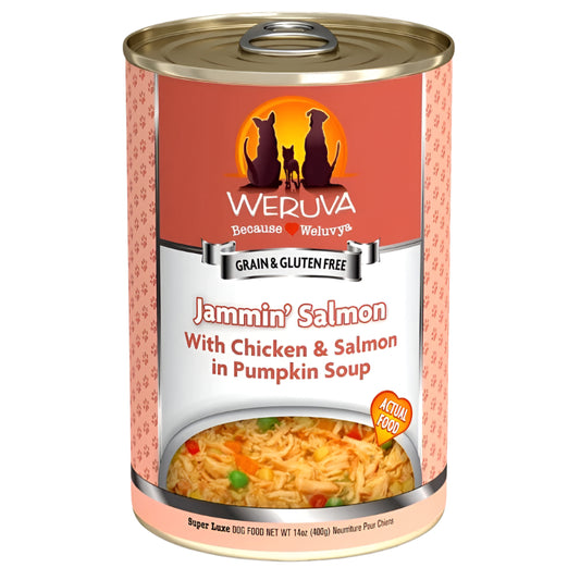 Weruva Dog Jammin Salmon With Chicken And Salmon In Pumpkin Soup