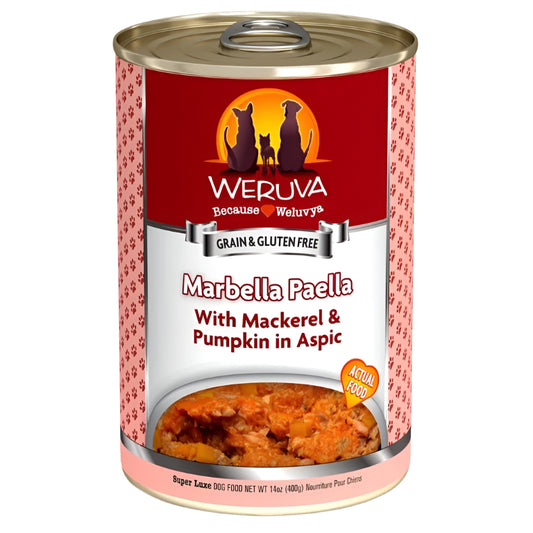 Weruva Dog Marbella Paella with Mackerel and Pumpkin in Aspic