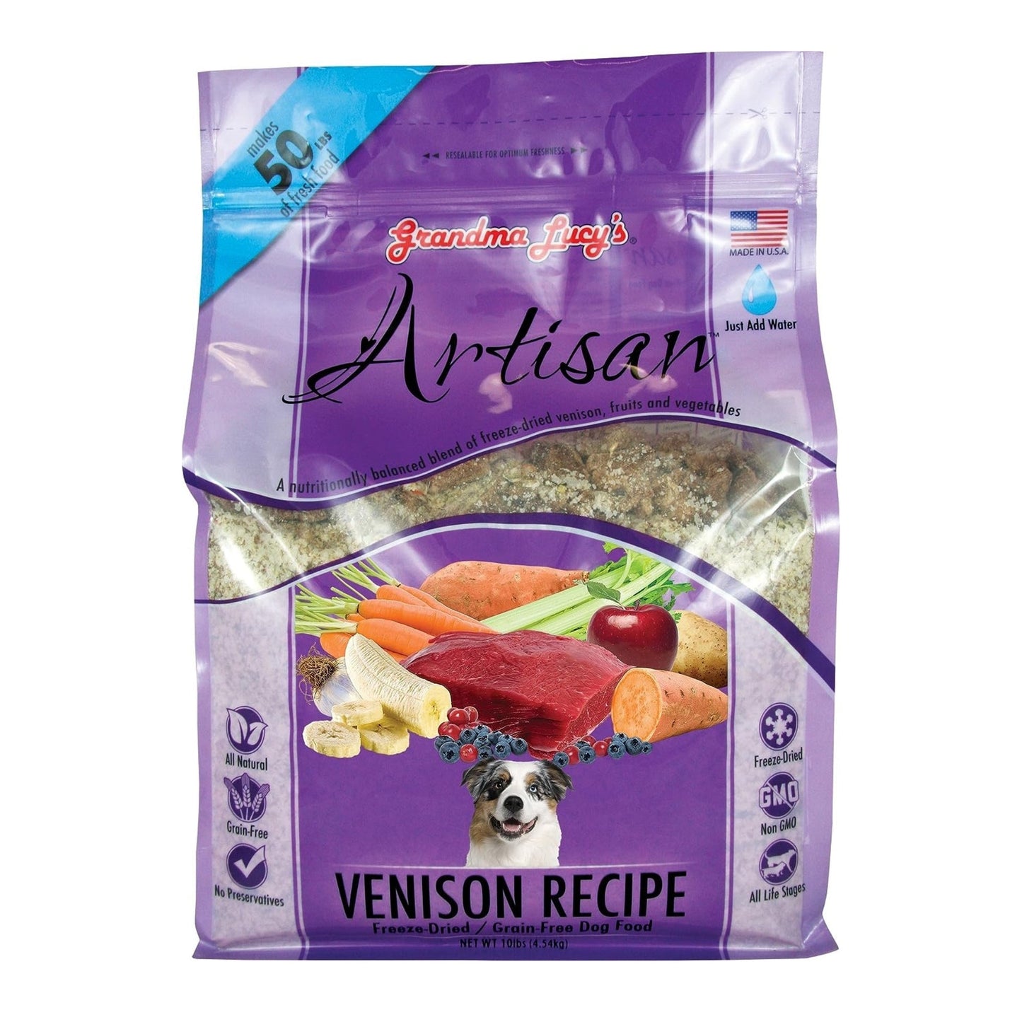 Grandma Lucy's Dog Artisan Grain Free Venison