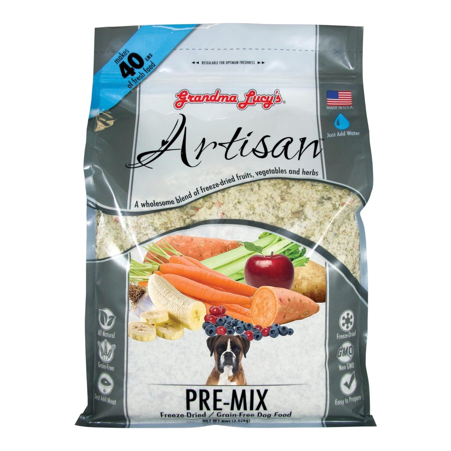Grandma Lucy's Dog Artisan Grain Free Pre-Mix