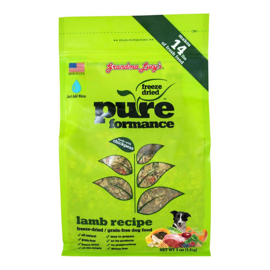 Grandma Lucy's Dog Pure Grain Free Lamb Chickpea Dog Food