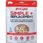 Grandma Lucys Dog Freeze Dried Simple Replacement Pork 7 oz.