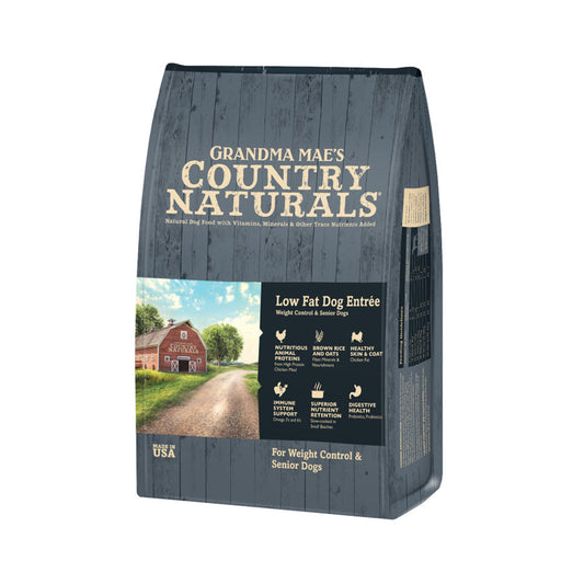 Grandma Mae's Country Naturals Low Fat Dry Dog Food Chicken & Rice
