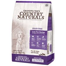 Grandma Mae's Country Naturals Grain Free Low Fat Dry Dog Food Pork 18ea/14 oz
