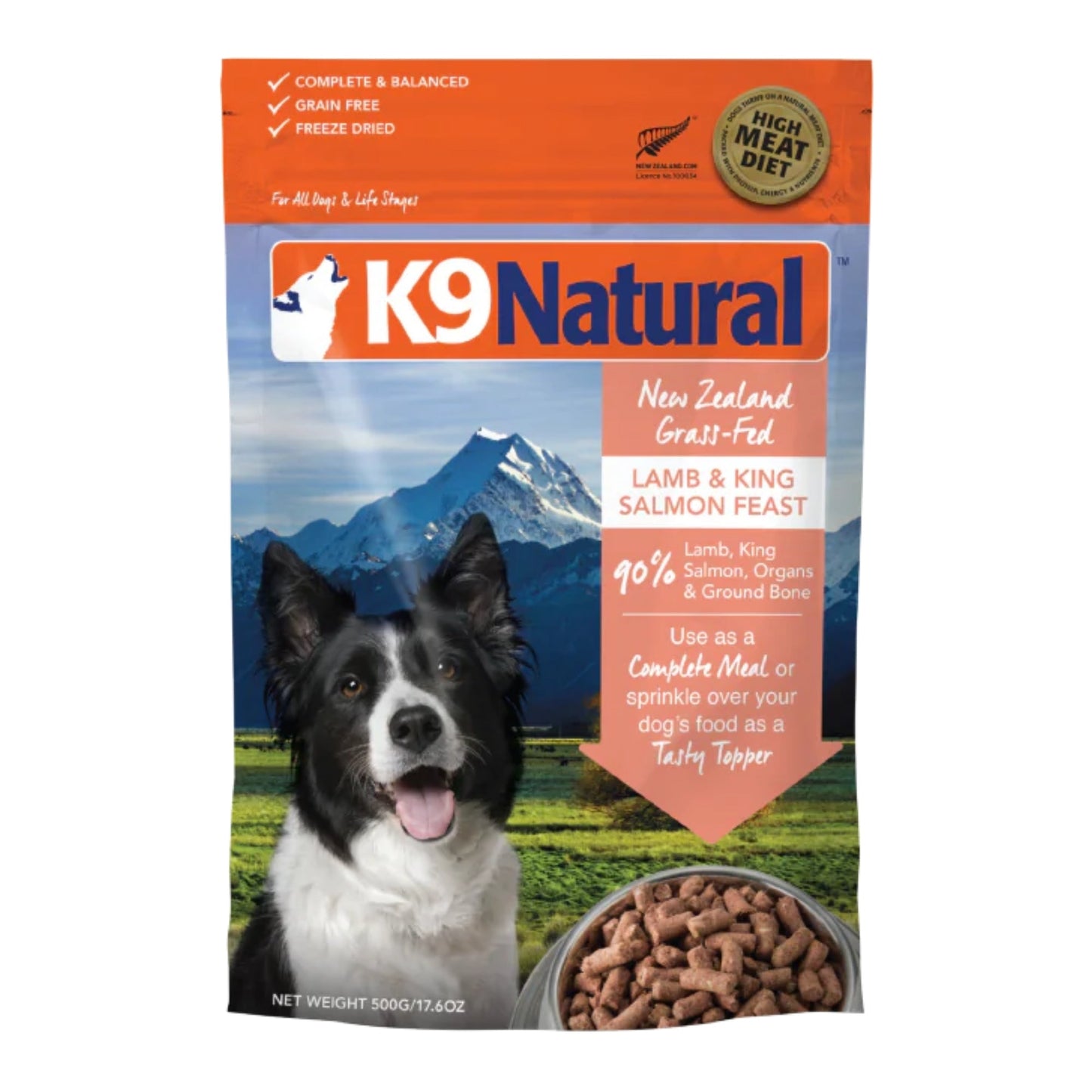 K9 Natural Dog Freeze-Dried Lamb & Salmon