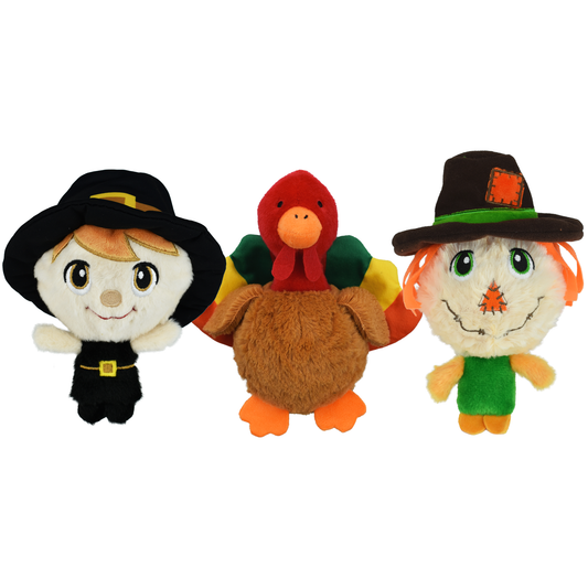 Multipet Harvest Knobby Noggins 7"