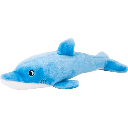 Zippypaws Jigglerz Dolphin Gray Large