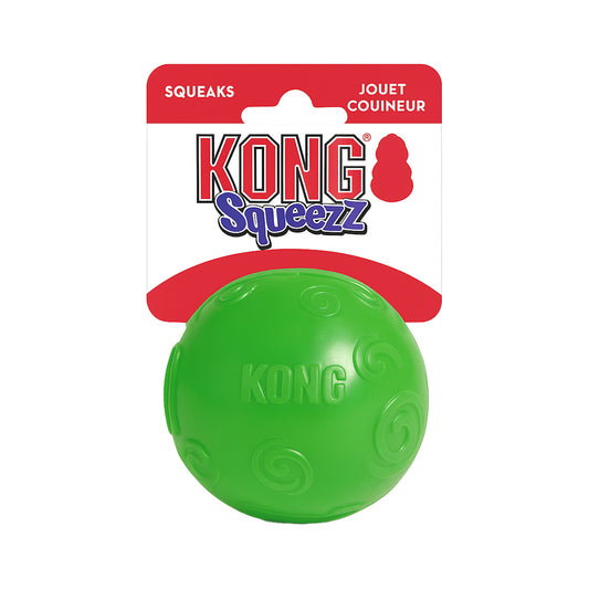 KONG Squeezz Ball Dog Toy Color Assorted 1ea/XL